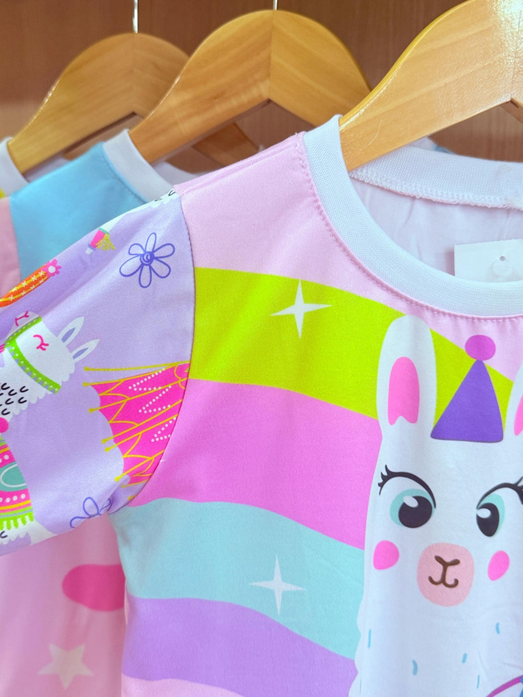 Pijama Manga Longa lhama Pijama