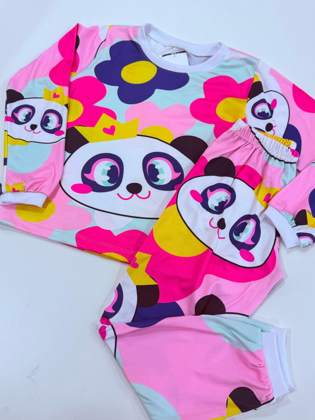 Pijama Manga Longa Pandinha