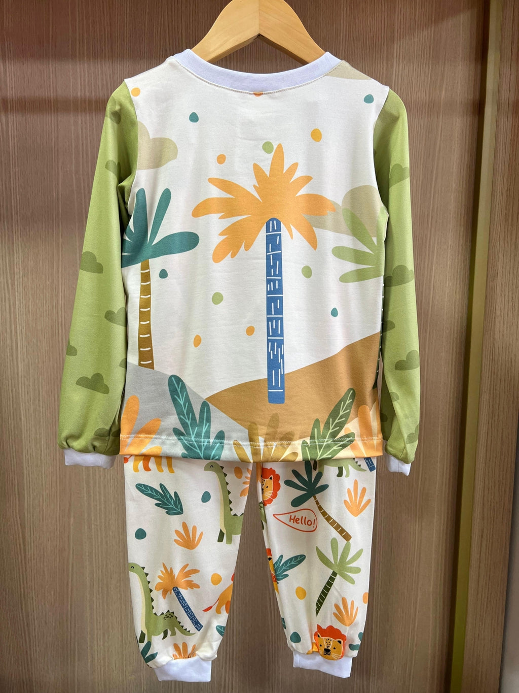 Pijama Manga Longa Dino Pijama