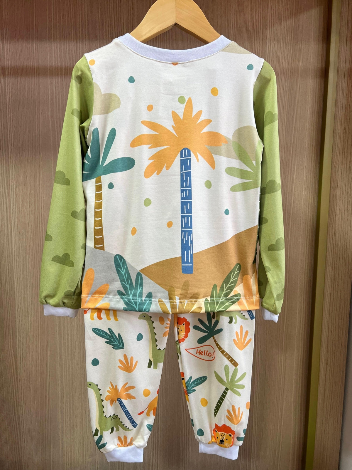Pijama Manga Longa Dino Pijama