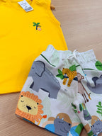 Bermuda de tactel e Camisa 100% algodão