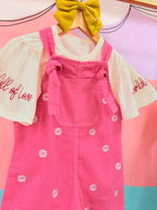 Jardineira Valentina Rosa