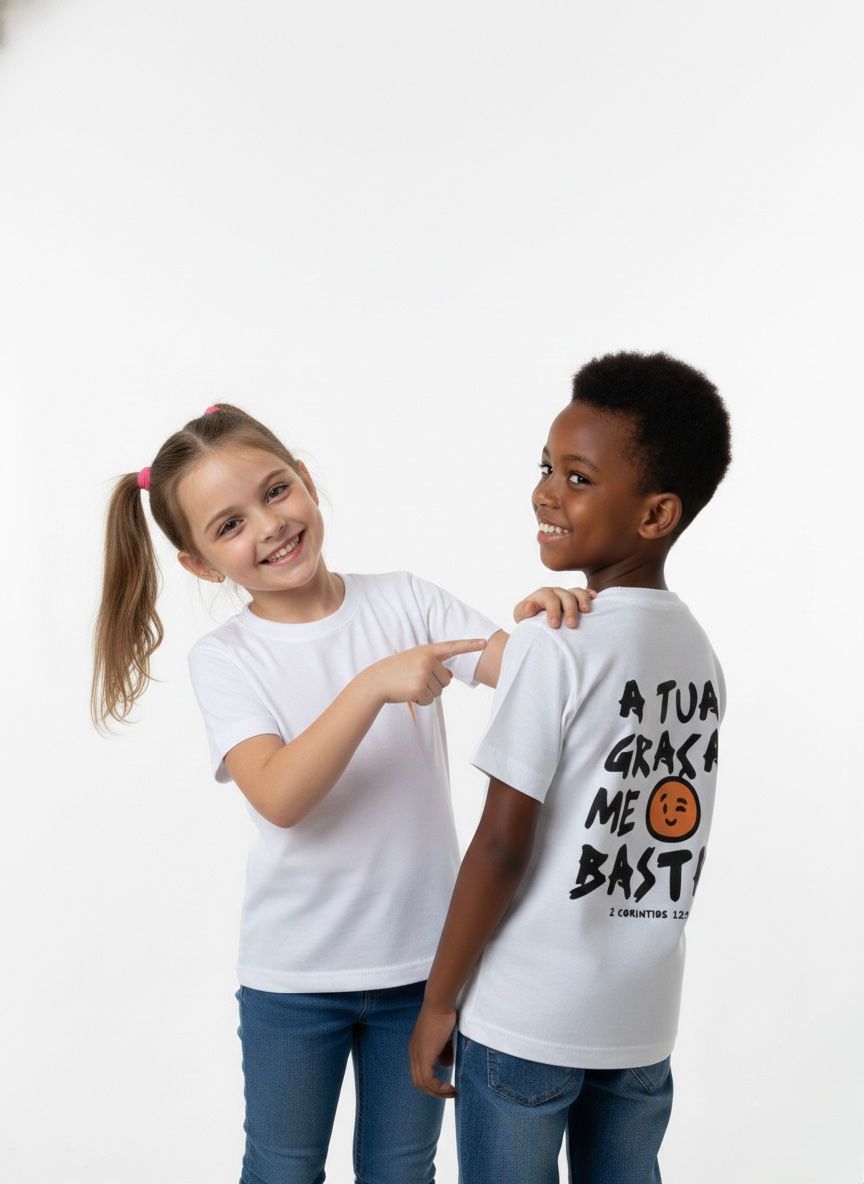 Camiseta Cristã Tua Graça Me Basta (Unissex)