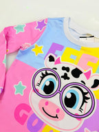 Pijama Manga Longa Vaquinha