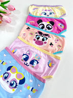 Kit com 5 calcinhas bichinhos