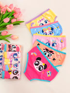 Kit com 5 calcinhas bichinhos