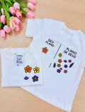 Camiseta Cristã Florzinhas