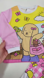 Pijama Manga Longa Bobbie Goods Rosa