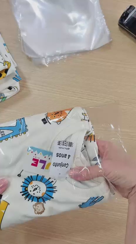 Conjunto lúdico animais